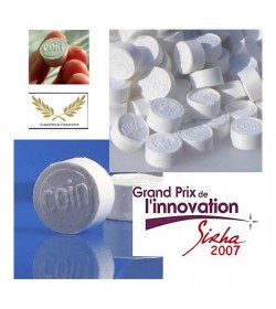 50 rince-doigts mini COIN TISSU  lingettes 